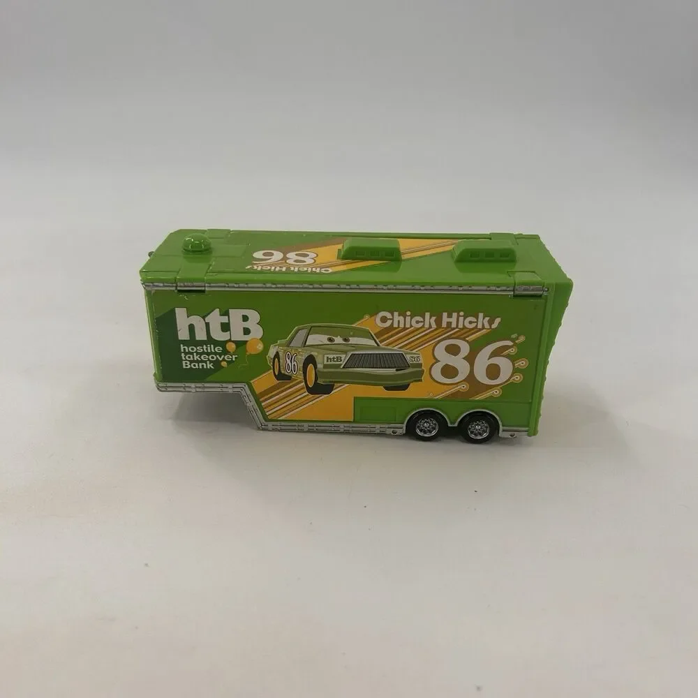 Disney Pixar Cars #86 Chick Hicks HTB , Hauler & Pit Crew Member Fast Shipping